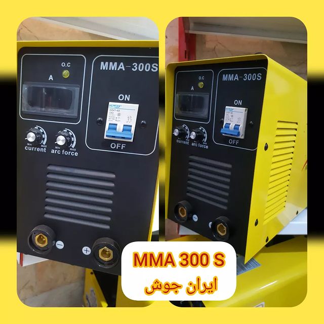 MMA 300S جوش مشخصات فنی ۳۰۰آمپر واقعی 20 عدد ماسفت