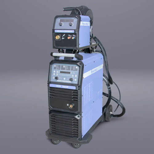 دستگاه جوش co2 پالسی سه فاز صنعتی 500 آمپر هوولد MIG-500P